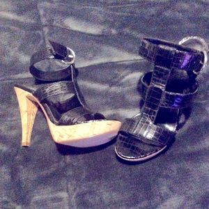 Bakers Black Sandal